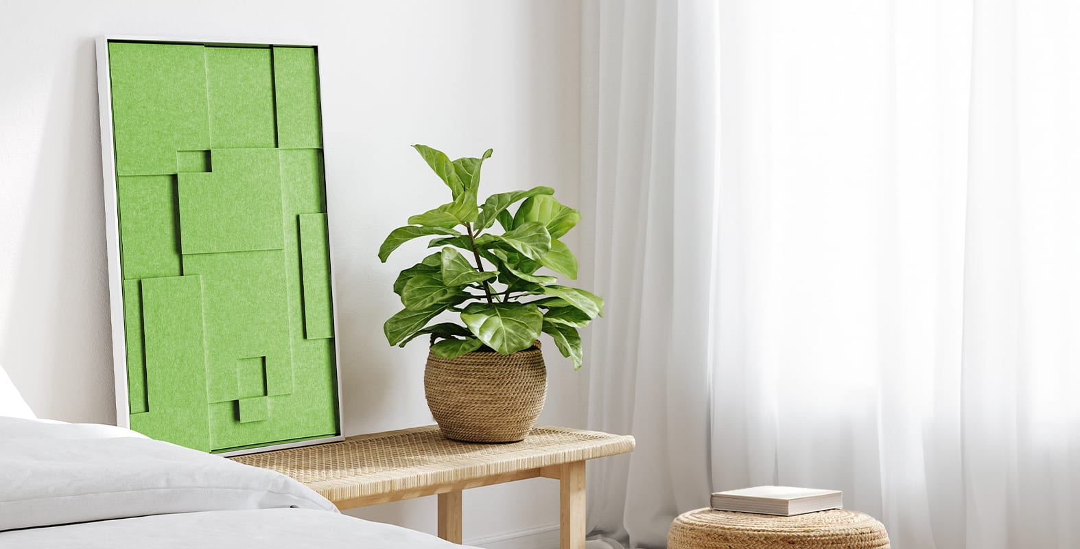 Felt Art. Beautiful art for any interior. Warm, soft, and acoustically dampening!