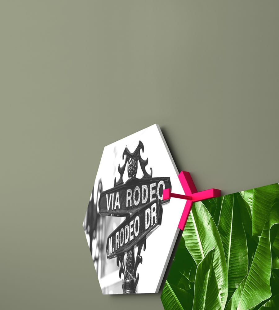 Shapes. Design your own personal photo wall!